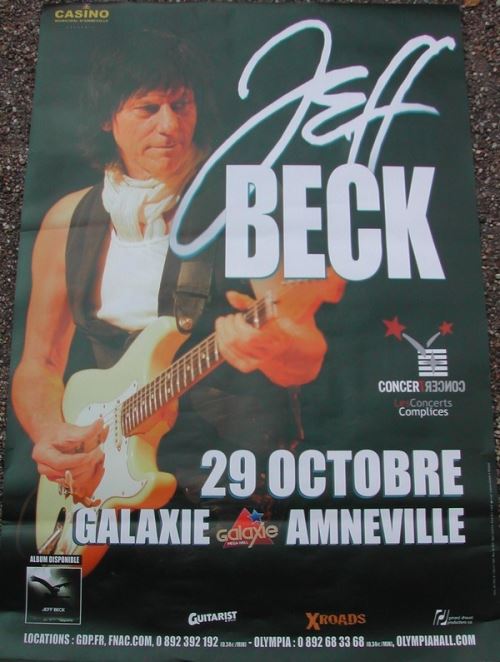 Acheter Jeff BECK - 80x120 cm - AFFICHE / POSTER État correct - 19,99 € Jeff BECK - 80x120 cm - AFFICHE / POSTER État correct - N/A reconditionné disponible sur Fnac