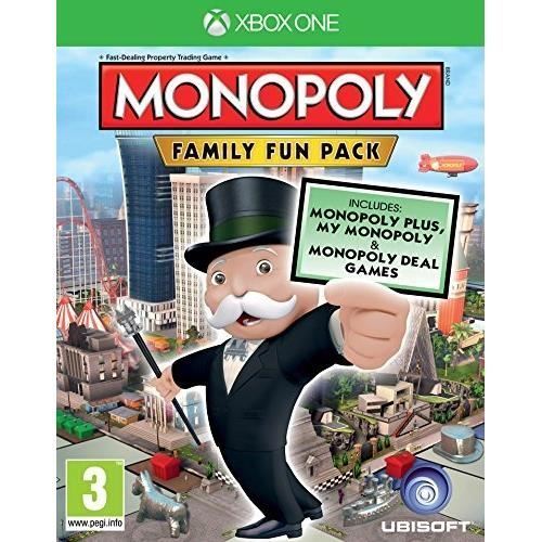 Jeu de plateau - MONOPOLY - FAMILY FUN PACK - 2 joueurs ou plus - 60 min - À partir de 8 ans État correct - N/A reconditionné disponible sur Fnac