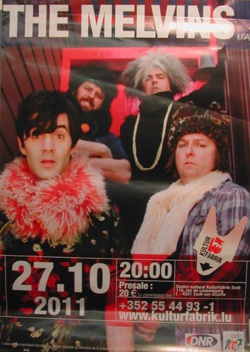 The Melvins - 60x84 cm - AFFICHE / POSTER État correct - N/A reconditionné disponible sur Fnac