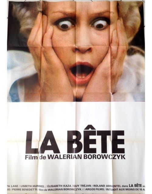 La Bête AFFICHE CINEMA ORIGINALE État correct - N/A reconditionné disponible sur Fnac