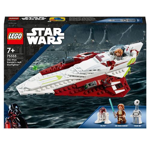 LEGO® Star Wars™ 75333 Le Chasseur Jedi d’Obi-Wan Kenobi État correct - LEGO Star Wars reconditionné disponible sur Fnac