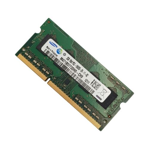 Barrette Mémoire 2Go RAM DDR3 Samsung M471B5773DH0-CH9 SO-DIMM PC3-10600S 1Rx8 État correct - N/A reconditionné disponible sur Fnac