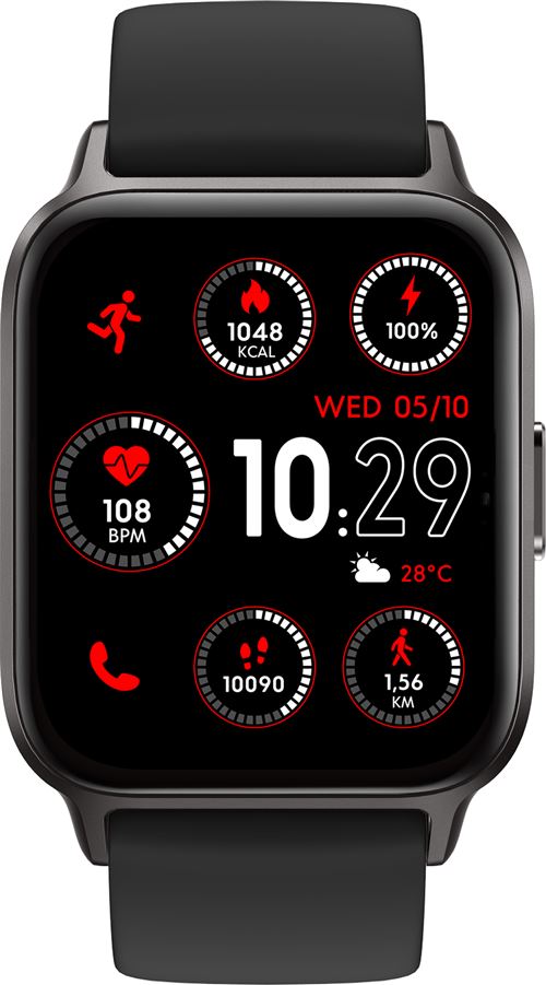 Montre connectée Ice-Watch Fit Noir avec bracelet Noir État correct - Ice-Watch reconditionné disponible sur Fnac