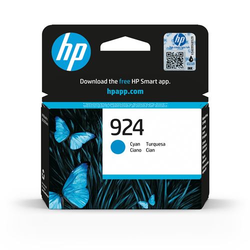 Cartouche d'encre HP 924 Noir État correct - Hewlett-Packard reconditionné disponible sur Fnac