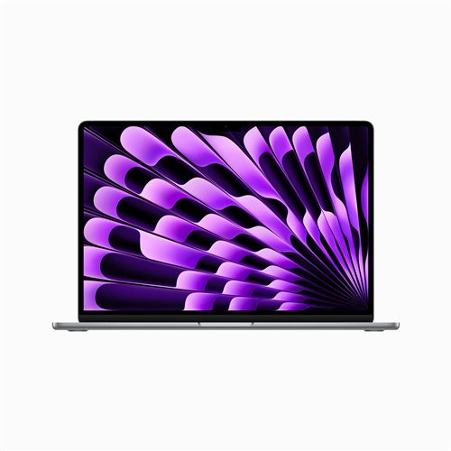 Apple MacBook Air 15.3'' 512 Go SSD 8 Go RAM Puce M2 CPU 8 cœurs GPU 10 cœurs Gris sidéral État correct - Apple reconditionné disponible sur Fnac