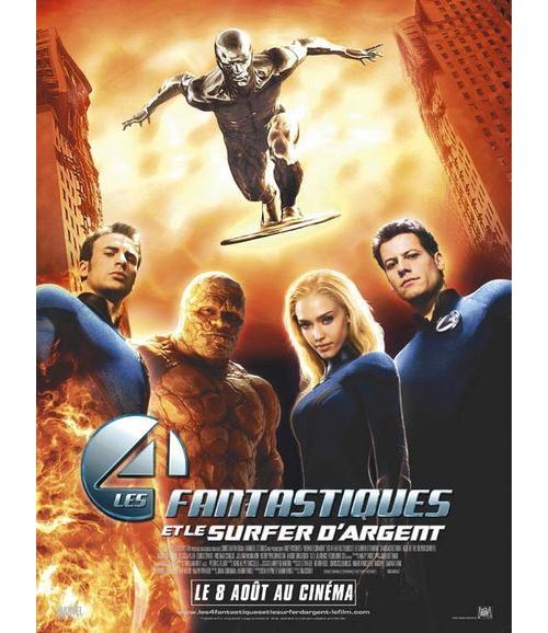 Les 4 Fantastiques Et Le Surfer D'argent (4: Rise Of The Silver Surfer) - AFFICHE CINEMA ORIGINALE État correct - N/A reconditionné disponible sur Fnac