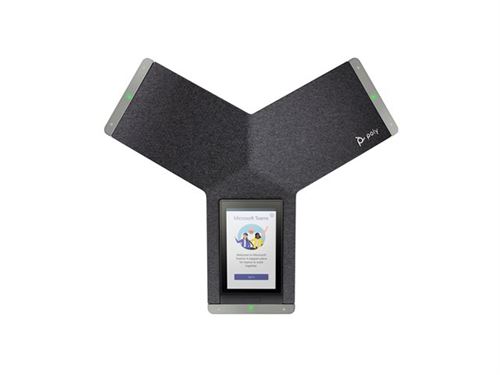 HP Poly Trio C60 - Téléphone VoIP de conférence - avec Interface Bluetooth - IEEE 802.11a/b/g/n/ac (Wi-Fi) / Bluetooth 5.0 - à 5 voies capacité d'appel - SIP, SRTP, SDP - 3 lignes État correct - N/A reconditionné disponible sur Fnac
