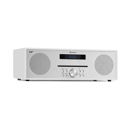 auna Silver Star CD-DAB Radio DAB DAB+ Lecteur CD Bluetooth USB AUX - blanc État correct - N/A reconditionné disponible sur Fnac