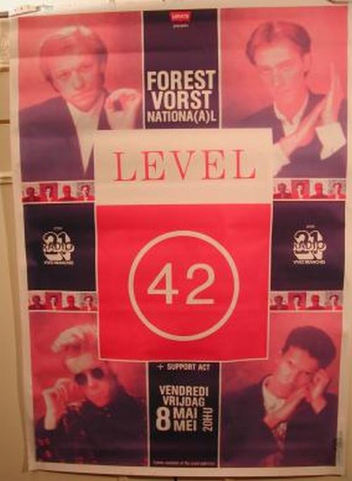 Level 42 - 70x100 cm - AFFICHE / POSTER État correct - N/A reconditionné disponible sur Fnac