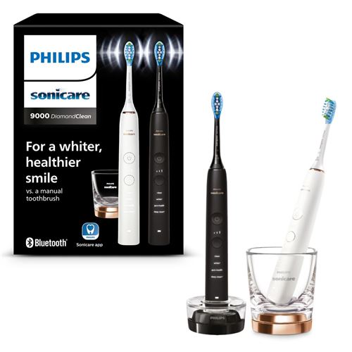 Acheter Brosse à dents électrique Philips Sonicare DiamondClean 9000 HX9914/57 Noir et rose État correct - 251,99 € Brosse à dents électrique Philips Sonicare DiamondClean 9000 HX9914/57 Noir et rose État correct - Philips reconditionné disponible sur Fnac