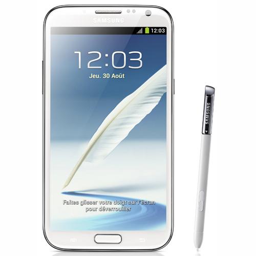 Samsung Galaxy Note 2 4G (N7105) - Blanc État correct - Samsung reconditionné disponible sur Fnac