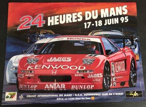 24H du Mans - 1995 - Honda - AFFICHE État correct - N/A reconditionné disponible sur Fnac