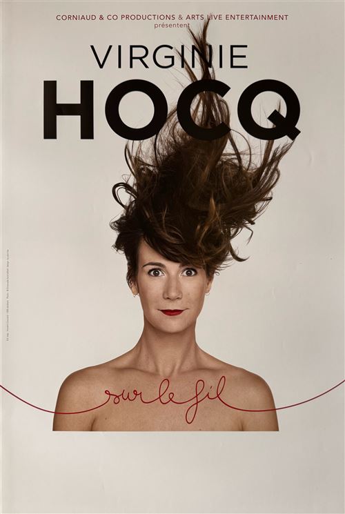 Affiche - Virginie HOCQ - Sur le Fil - Visuel B - 40x60cm État correct - N/A reconditionné disponible sur Fnac