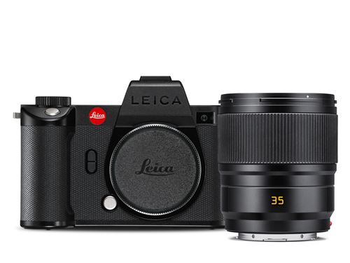 Appareil photo hybride Leica SL2-S + Summicron SL 35mm f/2 ASPH noir État correct - Leica reconditionné disponible sur Fnac