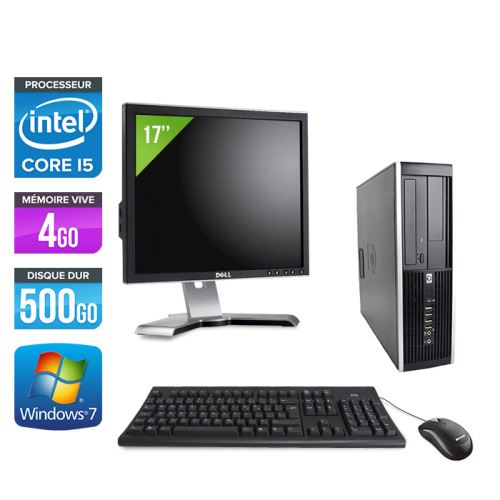 Acheter Ordinateur HP Elite 8100 SFF + Ecran 17'' - Noir - Intel Core i5-650 / 3.2 GHz - RAM 4 Go - HDD 500 Go - DVDRW - Gigabit Ethernet - Windows 7 Professionnel État correct - 199,00 € Ordinateur HP Elite 8100 SFF + Ecran 17'' - Noir - Intel Core i5-650 / 3.2 GHz - RAM 4 Go - HDD 500 Go - DVDRW - Gigabit Ethernet - Windows 7 Professionnel État correct - Hewlett-Packard reconditionné disponible sur Fnac