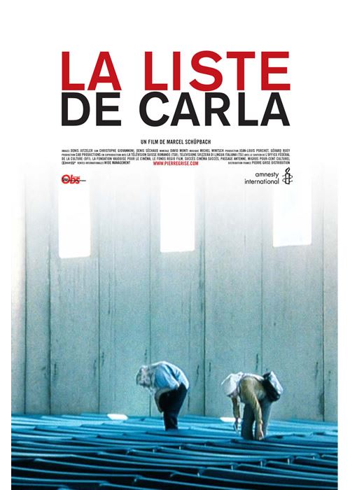 La liste de Carla AFFICHE CINEMA ORIGINALE État correct - N/A reconditionné disponible sur Fnac
