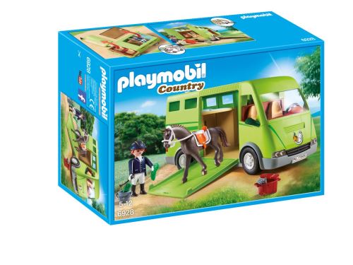 Playmobil Country 6928 Cavalier avec véhicule de transport pour cheval État correct -  reconditionné disponible sur Fnac