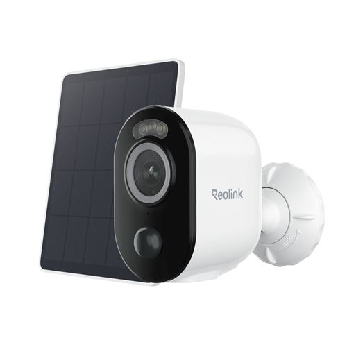 Caméra de surveillance connectée Reolink B330 extérieure Blanc avec Panneau solaire Lite État correct - Reolink reconditionné disponible sur Fnac