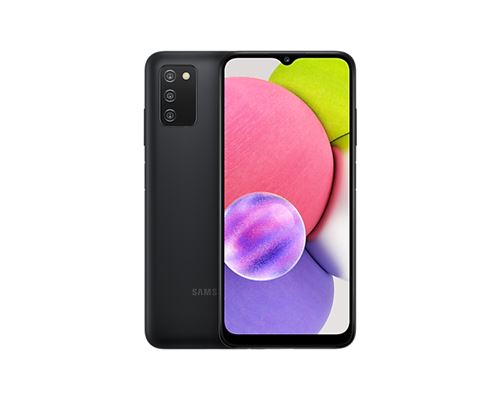 Smartphone Samsung Galaxy A03s SM-A037G 16,5 cm  6.5'  Double SIM Android 11 4G USB Type-C 3 Go 32 Go 5000 mAh Noir État correct - N/A reconditionné disponible sur Fnac