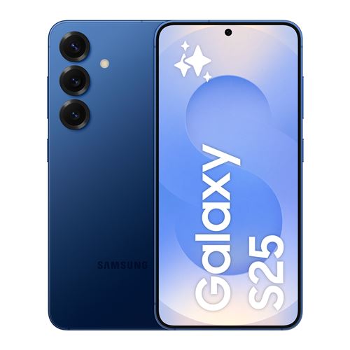 Smartphone Samsung Galaxy S25 6,2"" 5G Nano SIM 128 Go Bleu nuit
