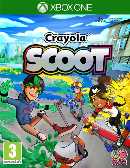 Acheter Crayola Scoot Xbox One État correct - 24,93 € Crayola Scoot Xbox One État correct - Just for Games reconditionné disponible sur Fnac
