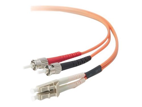 Acheter Belkin - Cordon de raccordement - Conformité TAA - LC/PC multimode (M) pour multimode ST/PC (M) - 10 m - fibre optique - 62,5 / 125 microns - orange - 24,45 € Belkin - Cordon de raccordement - Conformité TAA - LC/PC multimode (M) pour multimode ST/PC (M) - 10 m - fibre optique - 62,5 / 125 microns - orange - N/A reconditionné disponible sur Fnac