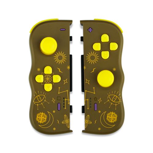 Acheter Manette sans fil Lexip Adventure Twin Pads Magic Steelplay Marron pour Nintendo Switch™ et Nintendo Switch™ modèle OLED État correct - 20,99 € Manette sans fil Lexip Adventure Twin Pads Magic Steelplay Marron pour Nintendo Switch™ et Nintendo Switch™ modèle OLED État correct - Lexip reconditionné disponible sur Fnac