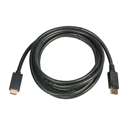 Câble DisplayPort mâle vers HDMI mâle Temium 3 m Noir État correct - Temium reconditionné disponible sur Fnac