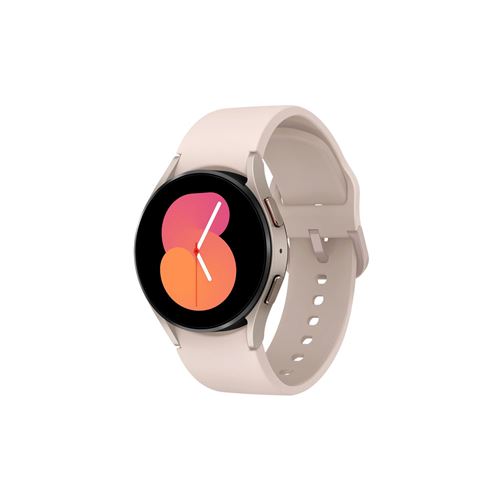 Montre connectée Samsung Galaxy Watch5 40mm Bluetooth Or Rose État correct - Samsung reconditionné disponible sur Fnac
