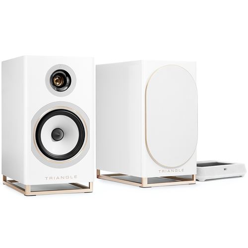 Enceintes connectées Hi-Fi Triangle Capella 2 Blanc vendues à la paire État correct - N/A reconditionné disponible sur Fnac