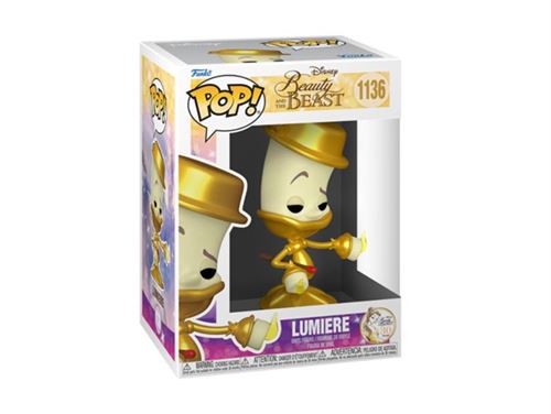 Figurine Funko Pop! - N°1136 - La Belle Et La Bete - Lumiere État correct - Funko reconditionné disponible sur Fnac