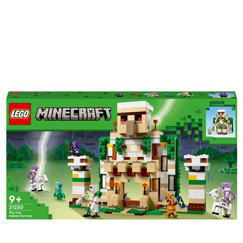LEGO® Minecraft™ 21250 La forteresse du golem de fer État correct - LEGO Minecraft reconditionné disponible sur Fnac