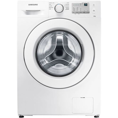 Samsung Ww80j3283kw Lave-linge Frontal - 8kg - 1200 Trs/mn - A+++ - Touches Sensitives - Blanc État correct - Samsung reconditionné disponible sur Fnac