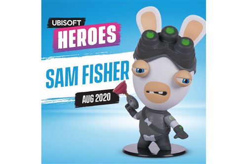 UBISOFT Figurine Rabbid Sam Fisher Heroes État correct - N/A reconditionné disponible sur Fnac