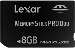Lexar Memory Stick Pro Duo 8 Go État correct - Lexar reconditionné disponible sur Fnac