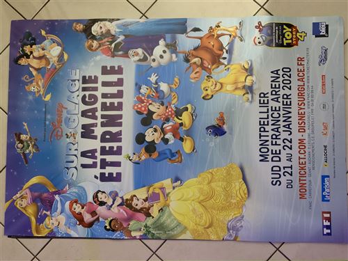 DISNEY - Personnages - Princesses - 80x120cm - Affiche État correct - N/A reconditionné disponible sur Fnac