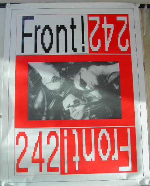 Front 242 - 58x78 cm - AFFICHE / POSTER État correct - N/A reconditionné disponible sur Fnac