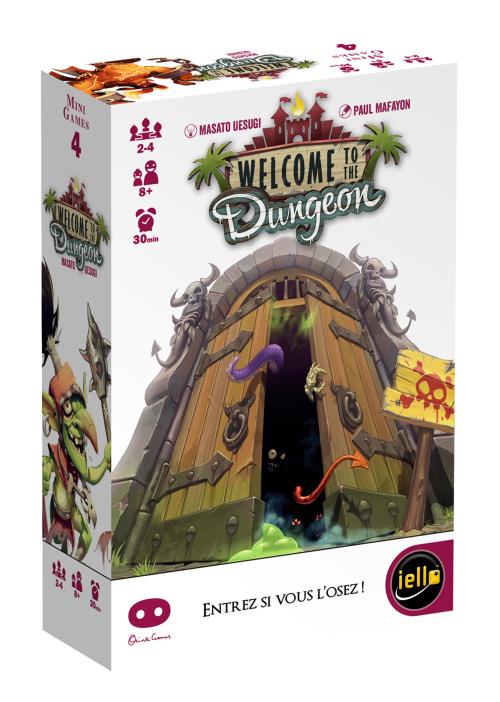 Jeu de stratégie Iello Welcome to the Dungeon État correct - Iello reconditionné disponible sur Fnac