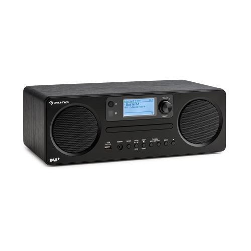 auna Worldwide CD Radio Internet tuner DAB/DAB+ et FM/AM - Contrôle par app Bluetooth - noir État correct - N/A reconditionné disponible sur Fnac