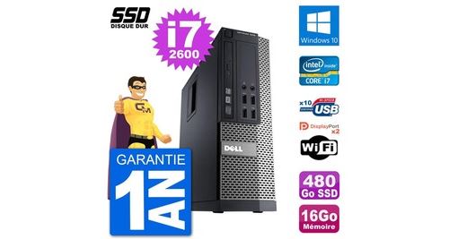 Acheter Pc dell optiplex 7010 sff intel core i7-2600 ram 16go ssd 480go windows 10 wifi État correct - 439,00 € Pc dell optiplex 7010 sff intel core i7-2600 ram 16go ssd 480go windows 10 wifi État correct - N/A reconditionné disponible sur Fnac