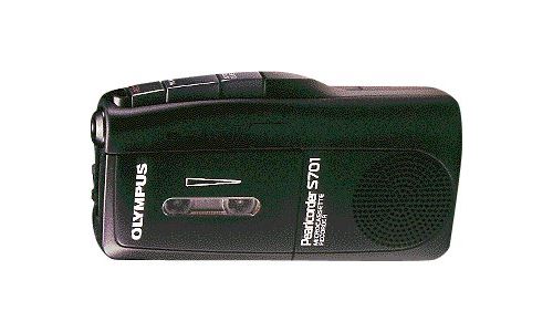Olympus Pearlcorder S701 - Dictaphone à microcassette - 150 mW - bleu métallique État correct - Olympus reconditionné disponible sur Fnac