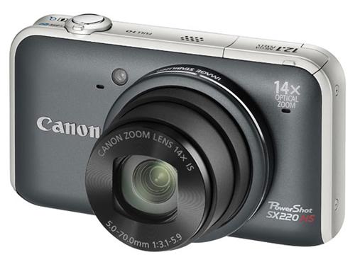 Canon PowerShot SX220 HS Gris État correct - Canon reconditionné disponible sur Fnac