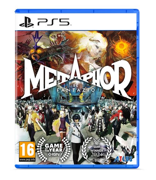 Metaphor : ReFantazio PS5 État correct - Koch Media reconditionné disponible sur Fnac