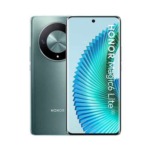 Smartphone Honor Magic 6 Lite 6,78"" 5G Double nano SIM 256 Go Vert État correct - Honor reconditionné disponible sur Fnac
