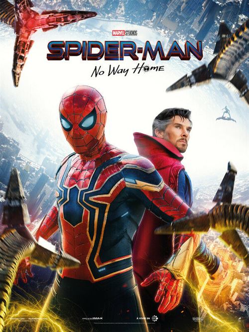 Affiche de Cinéma Originale - Spider-man - 2021 - No Way Home - 40x60cm État correct - N/A reconditionné disponible sur Fnac