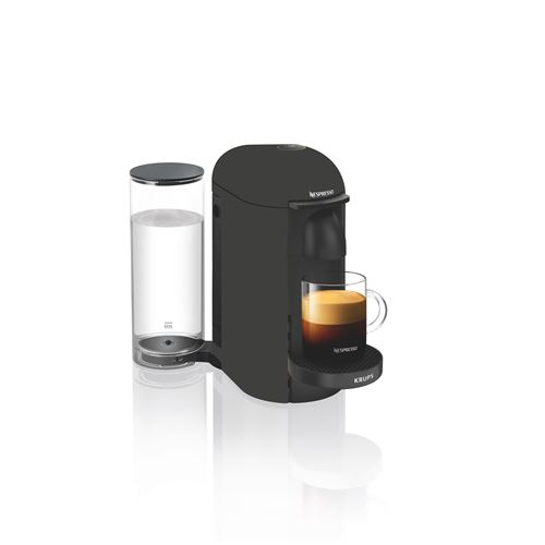 Machine à café Nespresso Krups Vertuo Plus Noir Mat YY3922FD État correct - Krups reconditionné disponible sur Fnac