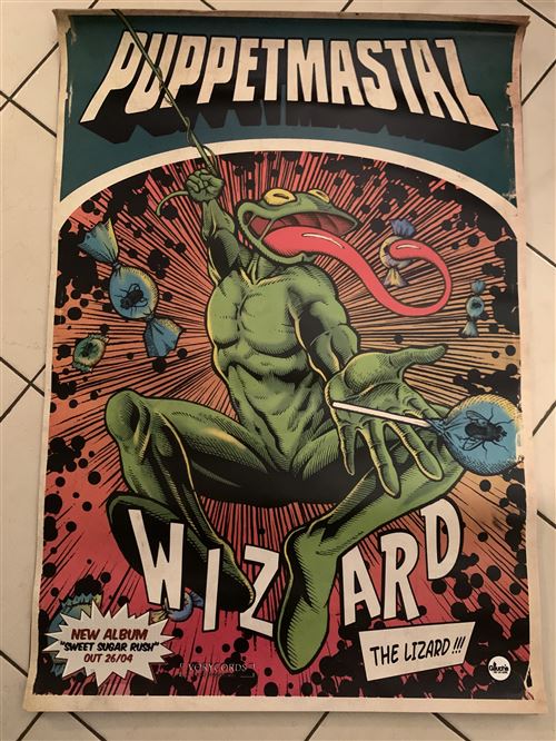 Acheter PUPPETMASTAZ - The Lizard!!! - 70x100cm - Affiche État correct - 39,99 € PUPPETMASTAZ - The Lizard!!! - 70x100cm - Affiche État correct - N/A reconditionné disponible sur Fnac