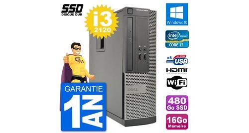 Acheter Pc dell optiplex 3010 sff intel i3-2120 ram 16go ssd 480go hdmi windows 10 wifi État correct - 449,00 € Pc dell optiplex 3010 sff intel i3-2120 ram 16go ssd 480go hdmi windows 10 wifi État correct - N/A reconditionné disponible sur Fnac