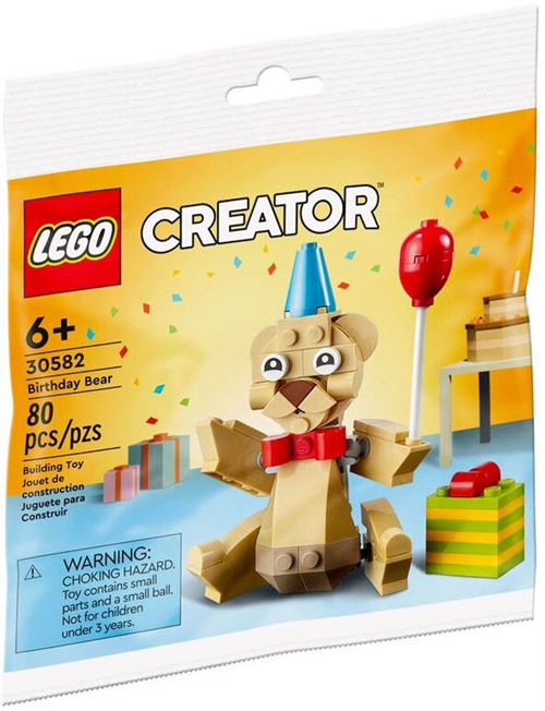 LEGO® Creator 30582 L’ours d’anniversaire Polybag État correct - N/A reconditionné disponible sur Fnac