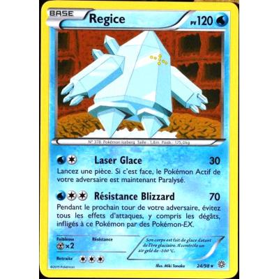 carte Pokémon 24/98 Regice 120 PV XY - Origines Antiques NEUF FR État correct - Pokémon reconditionné disponible sur Fnac